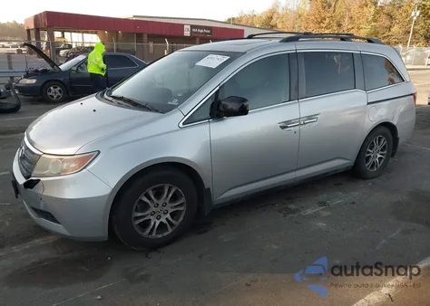 2011 Honda Odyssey Exl z USA, uszkodzony, nr VIN 5FNRL586XBB069514
